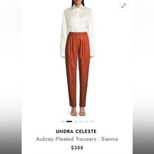 NWT Undra Celeste The Aubrey Trouser - Size 4